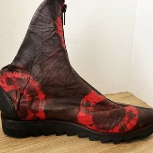 RARE Papucei Designer Handmade Boots Leather